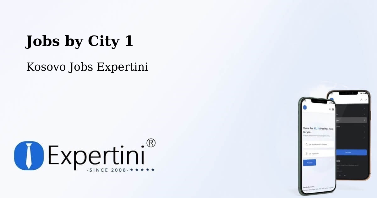 City Jobs in Kosovo - Expertini
