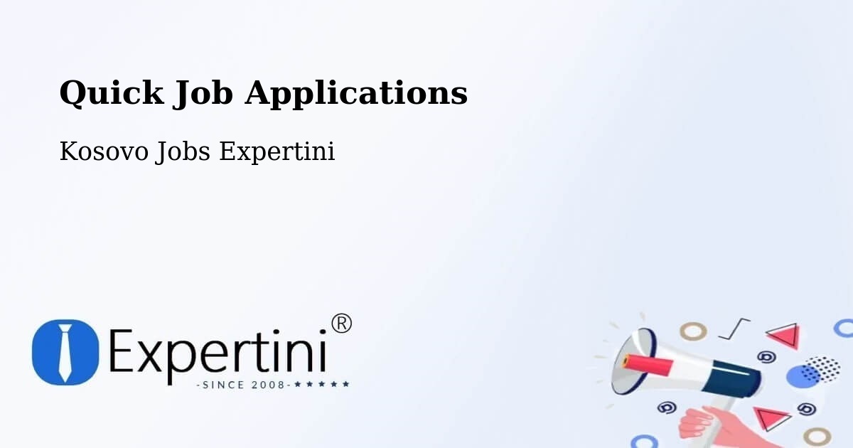 Quick Apply Feature – Mazgit - Kosovo Jobs Expertini
