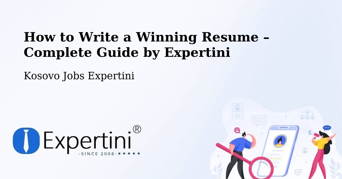 Resume Writing Guide for Job Seekers – Mazgit - Mazgit, Kosovo Jobs Expertini