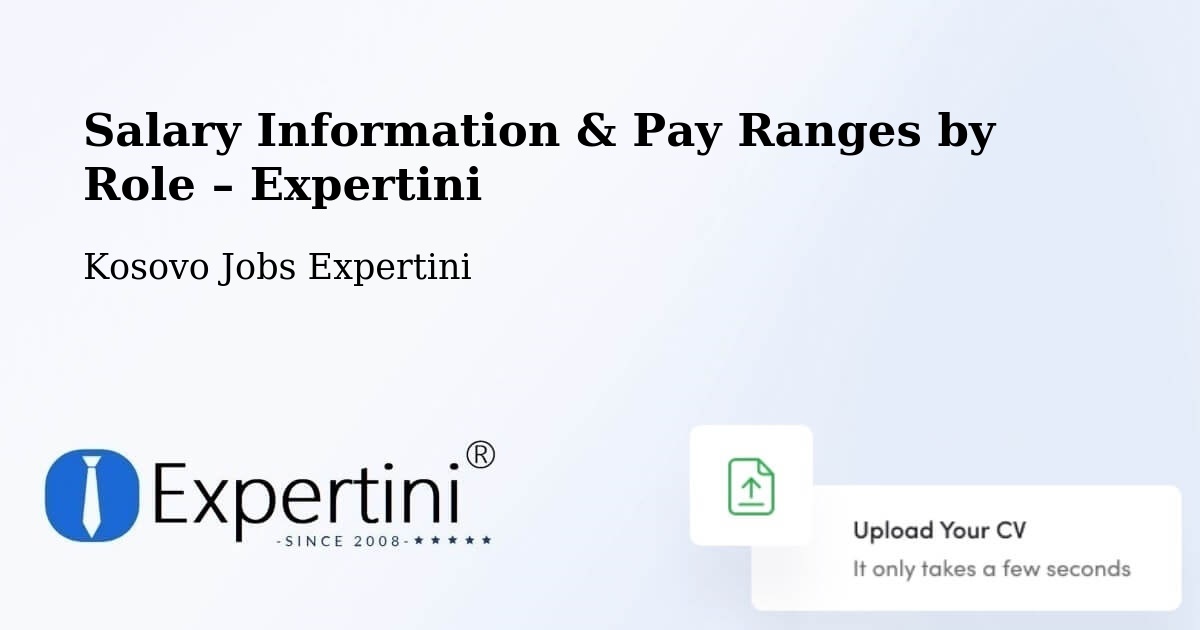 Salary Information & Pay Ranges – Mazgit - Mazgit, Kosovo Jobs Expertini